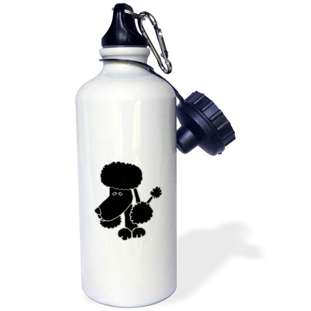 3dRose Dog Duty Sofa Tester Water Bottle – 21 Oz Stainless Steel Funny Pets Design