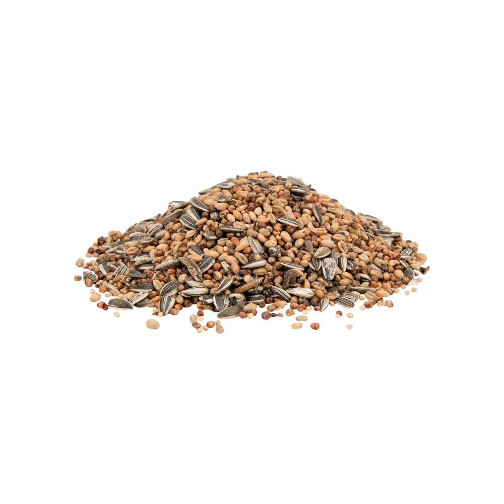 Tyrol - Mezcla de Semillas para Pajaros Cielo y Pájaros Silvestres - Comida Pajaros de Exterior como Petirrojo, Pinzón, Carbonero - Papilla para pajaros - Saco de Semillas para Pajaros - 10kg