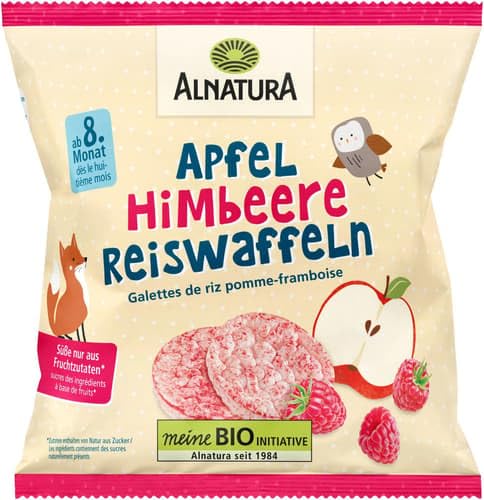 Alnatura Bio Reiswaffeln Apfel-Himbeere 35 g