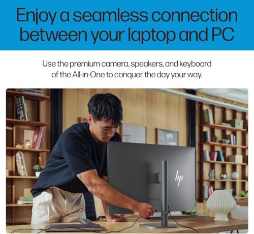 Image of HP OmniStudio X All-in-One Desktop PC 31.5 inch 4K UHD Display Ultra 7-256V
