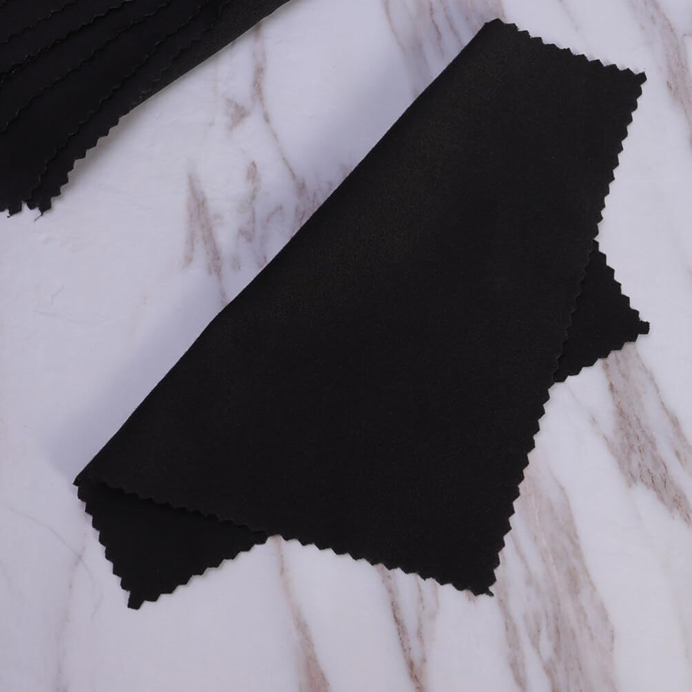 PRETYZOOM Paño De Limpieza De Gafas Gafas Limpiador De Tela para Lentes Limpiador De Lentes 6X6 Gafas Gafas De Sol Toallitas para Vidrio Joyería Paño De Limpieza De Pantalla