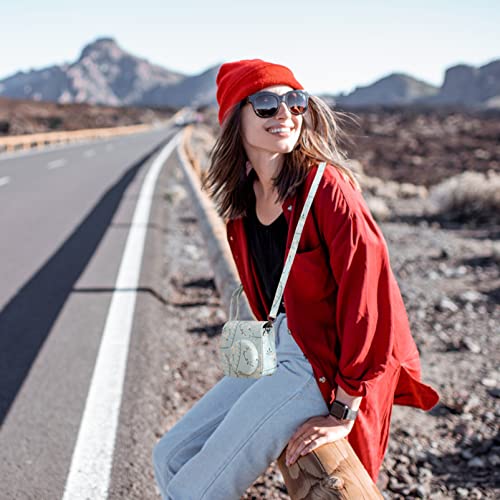 LEDMOMO Custodia compatta in pelle PU con