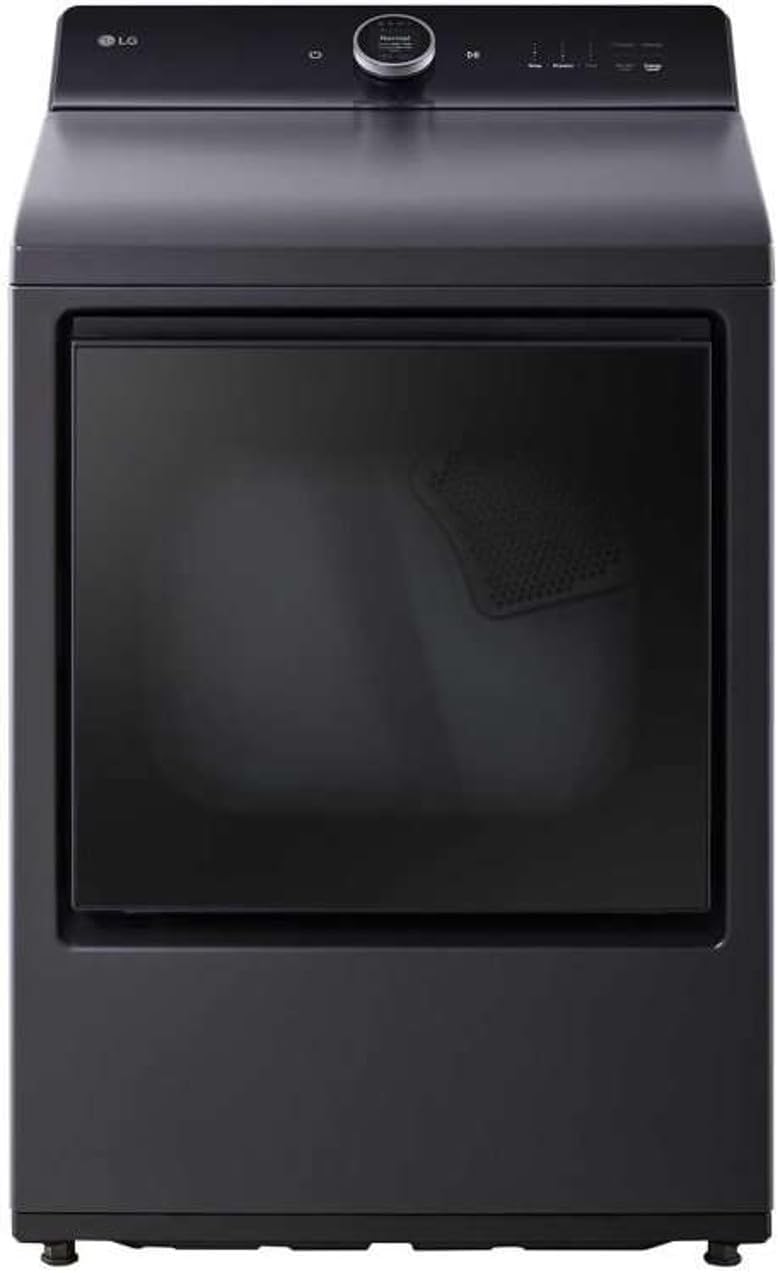 7.3 cu. ft. Vented SMART Gas Dryer in Matte Black - Image 1 of 3