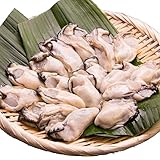鮮度の鬼 広島県産 牡蠣 むき身 1kg（解凍後800g/大粒Lサイズ 約45-55粒） かき 冷凍 カキ バラ凍結