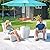 Step2 Vero Adirondack Chair, Stylish Poolside Lounger, Fade-Resistant, Waterproof Patio Furniture for Sun Shelf, Use in Pools up to 9-Inches of Water, Weighted, White
