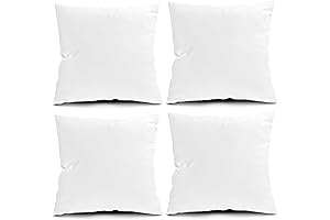 Fixwal Throw Pillow Inserts, Indoor Decorative Pillows