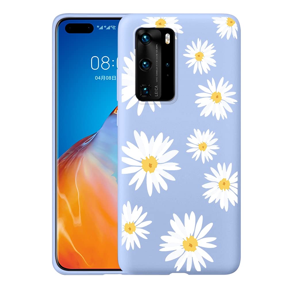Yoedge Cover Huawei P30 Lite, Sottile Antiurto Back Custodia Rosa