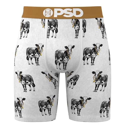 PSD Men's Cash Cow Boxer Brief, Multi, M