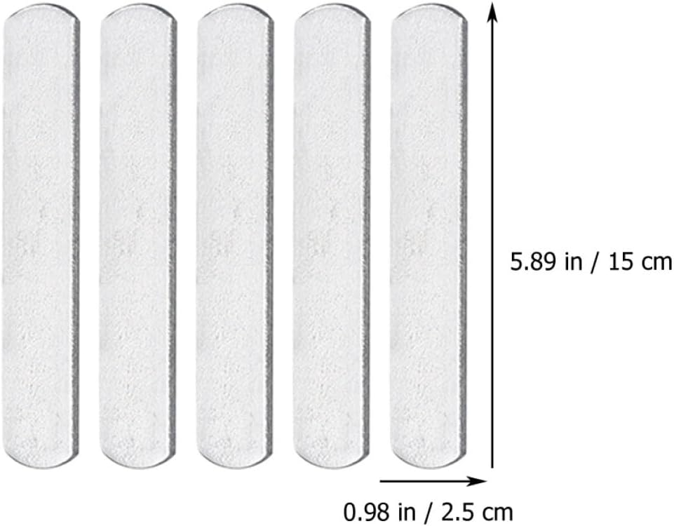 VANZACK 10pcs Weighted Steel Plates for Vest Exercise Plates Running Rucking Vest Strips