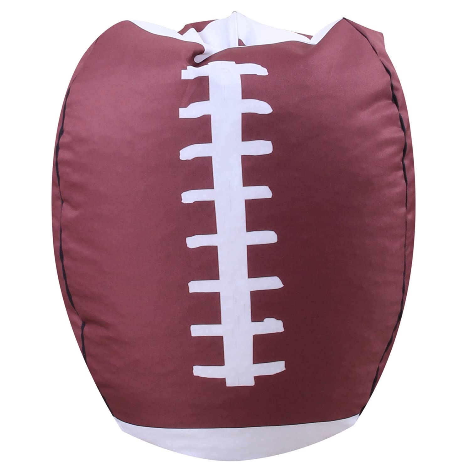 Comfy Faux Fur Bean Bag Chair Cover Bean Bag Chair Cover (No Filler) Sofa Cover for Teens Adults Or Living Room Sofa Bed (Size : 38in, Style : Rugby)