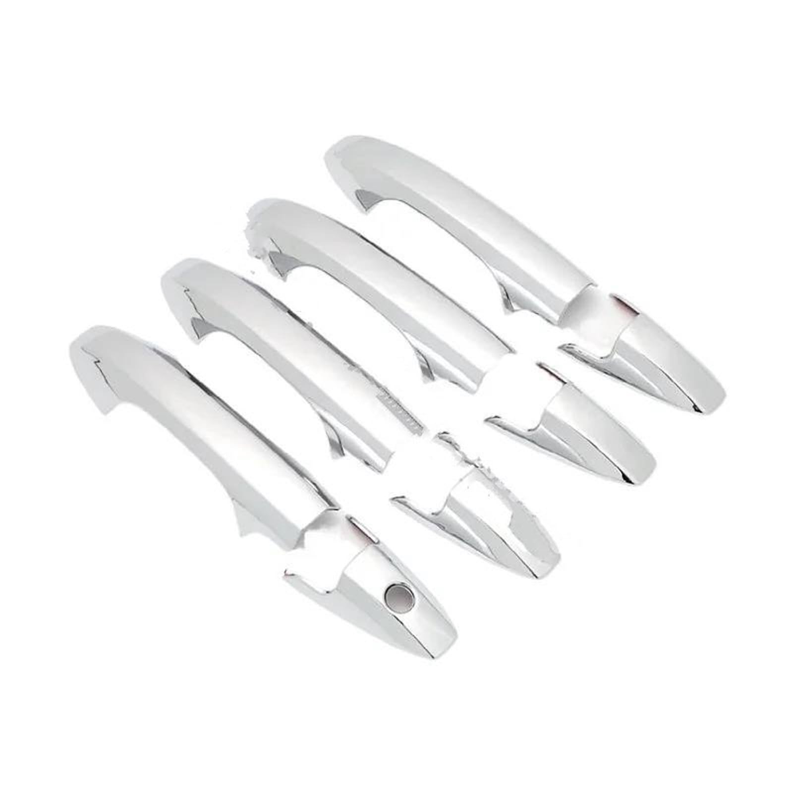 KJHOPY Car Accessories Chrome Door Handle Cover Trim for CRV CR-V 2007 2008 2009 2010 2011 Exterior Door Handle