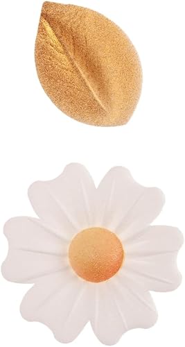 dekora – Set de 10 décorations comestibles pour gâteau et cupcakes, fleurs et fe
