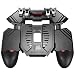 Produktbild SCYDAO PUBG Mobile Gaming Controller Mit Kühlfächer Und Power Bank, 6 Finger Für PUBG/Call of Duty/Fotnite Gaming Grip-Trigger Für 4.7-6.5"Ios Android-Telefon,4000 ma