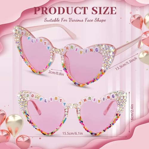 30th Birthday Glasses - 30 Years Old Party Supplies for My Youth Funny Thirtieth Birthday Gift Accessories Party Favors3