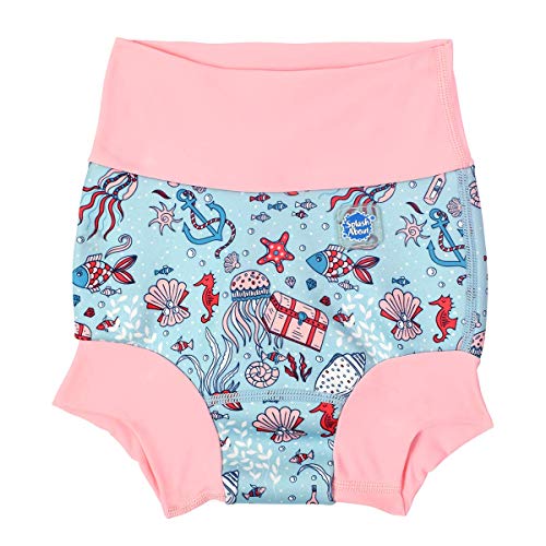 Image of Splash About Happy Nappy Swim Diaper (Hidden Treasure, 6-12 Month (Kids))