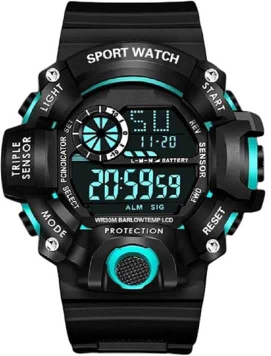 SELLORIA dial Blue Digital Watch for Boys and Mens Digital Watch - for Men Digital Watch - for Boys (B0B6J7DPPJ) Amazon Price History, Amazon Price Tracker