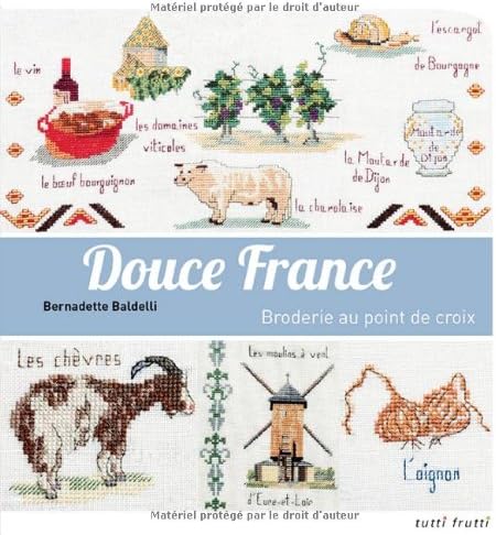 douce france broderie au point de croix