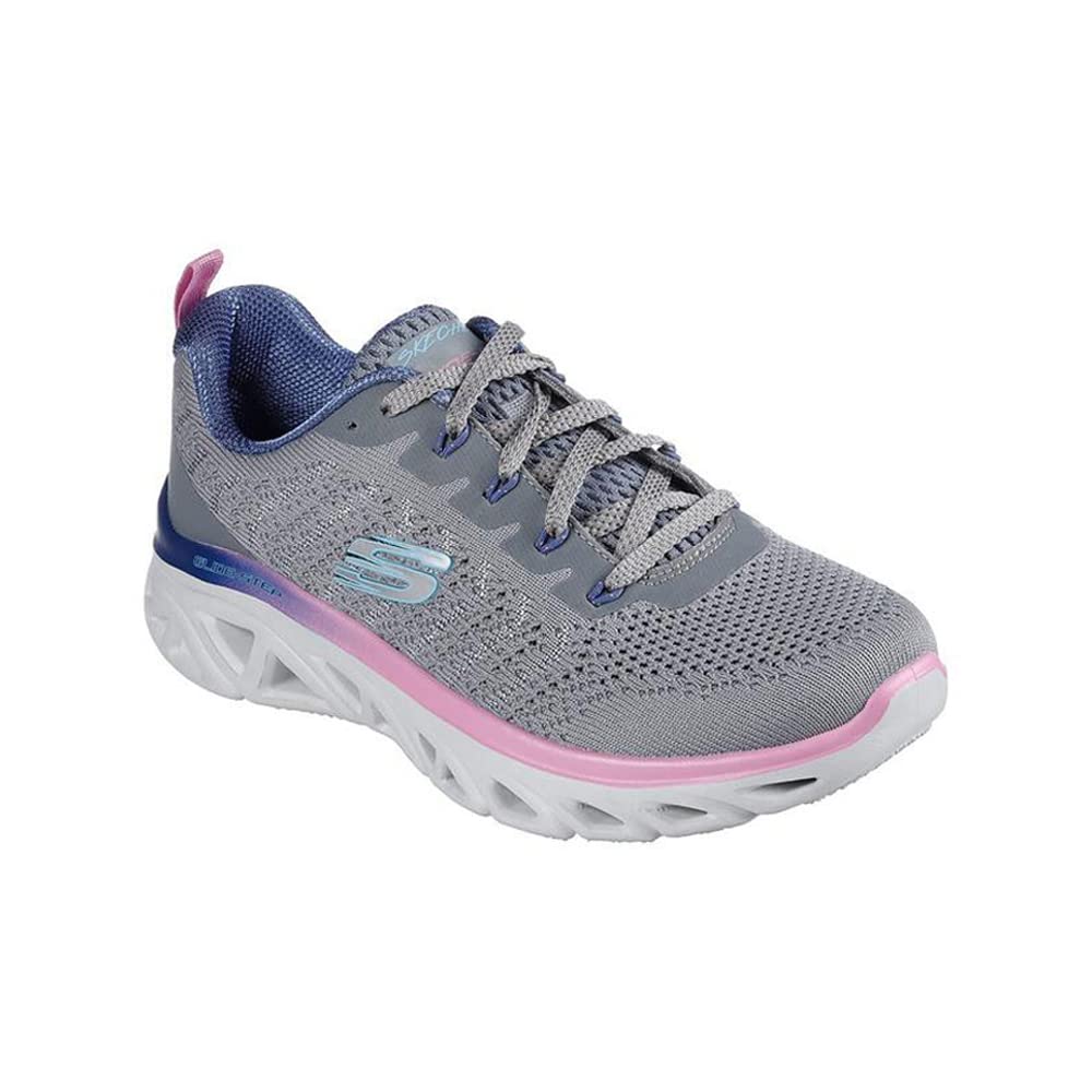 Skechers Womens Glide-Step Sport-New Wonder Gray/Pink Sneaker - 5 UK (149554) (B0BH8PN42S) Amazon Price History, Amazon Price Tracker
