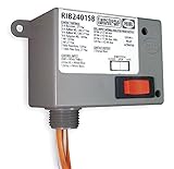 Functional Devices (RIB) RIB2401SB Enclosed Relay 20Amp SPST-NO + Override 24Vac/dc/1