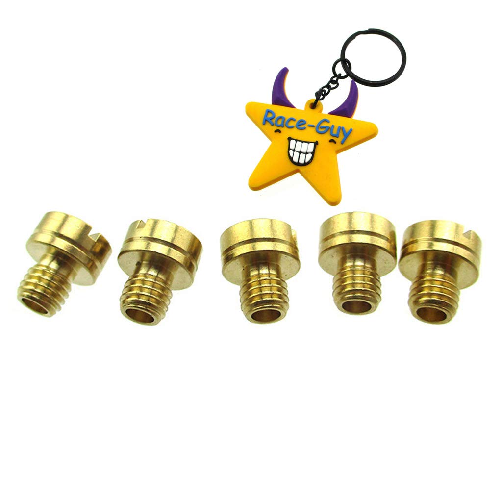 Mikuni N100/604 Large Round Main Jets – Set Of #155, 160, 170, 175, 180 Sizes