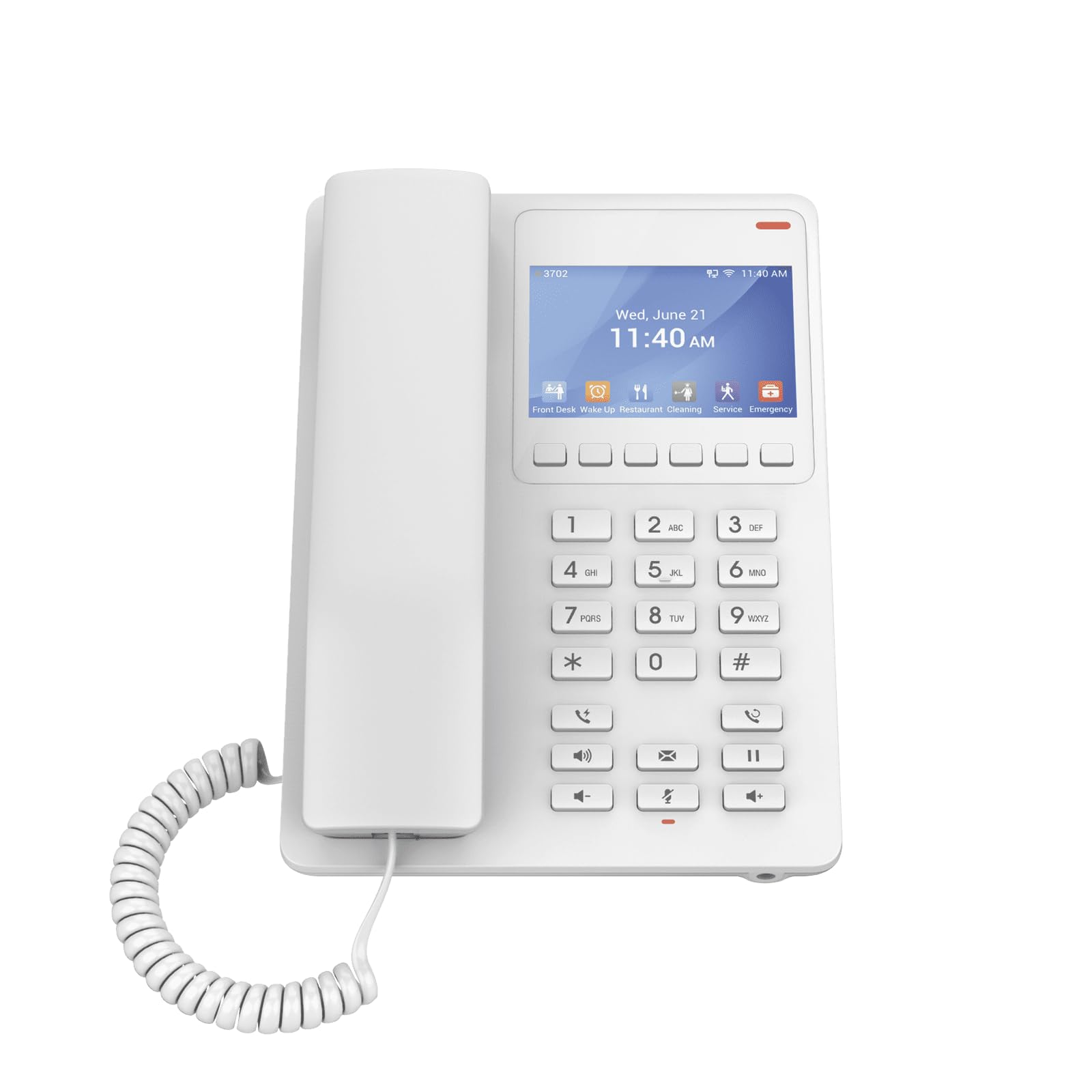 Teléfono IP Grandstream GHP630 10/100 PoE