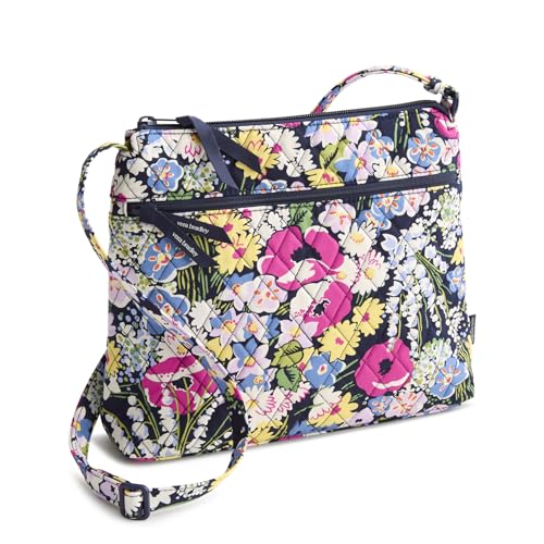 Image of Vera Bradley Women's Premium Cotton Original Zip Hipster Crossbody Bag