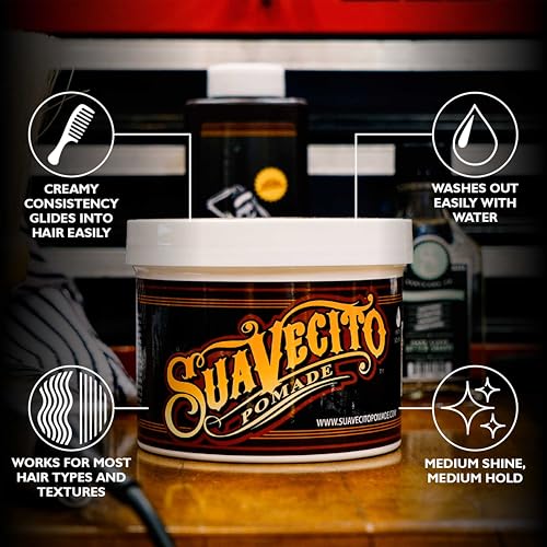 El Mejor Listado de Suavecito pomade los mejores 5. 27 Imagen adicional