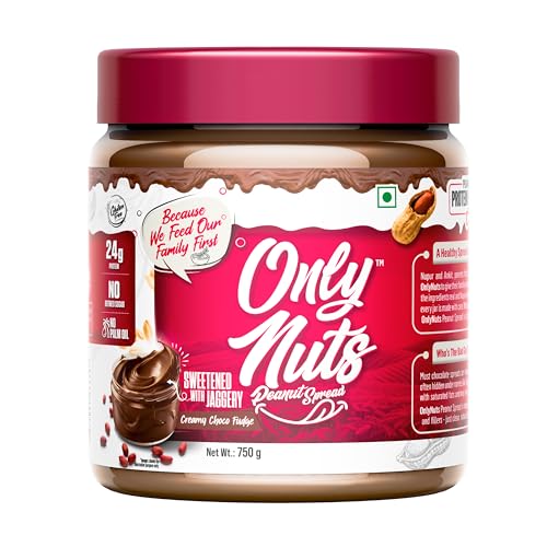 Image of DC Doctors Choice High Protein Peanut Butter, Only Nuts, Dark Chocolate Flavour, Gluten-Free, Zero Trans Fat, Vegan, Chocolate Fudge Creamy (750 g) (Pack of 1)