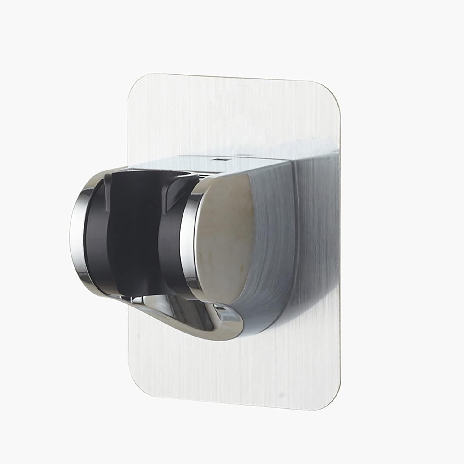 Tnbccxn C Showerhead Bracket Shower Head Bracket, Wall-Mounted, Strong-Adhesive, Adjustable Rod