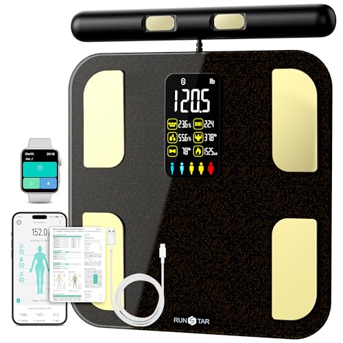 Scale for Body Weight, RunSTAR 8 Electrodes High Accurate Rechargeable