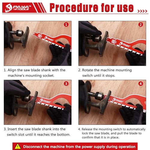 PAYA TOOLS Masonry Reciprocating Saw Blade