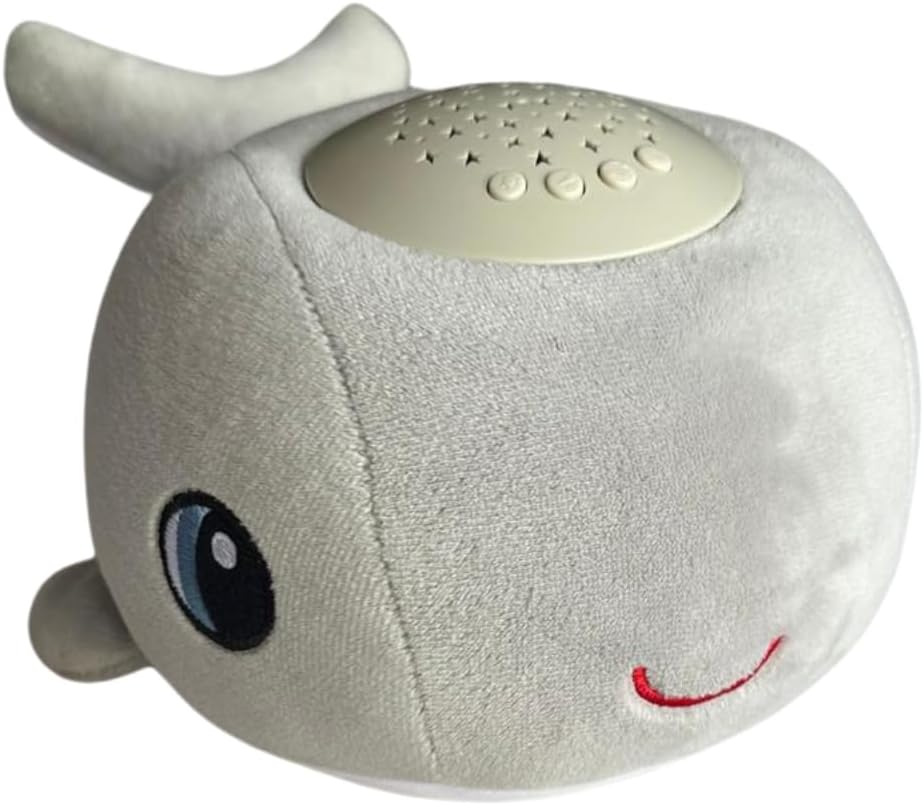 โ Ben Baby Sleep Aid Award Winning Plush Whale Sleep Soother with White Noise 12 Lullabies and Soothing Sounds Machine Washable Soft Cuddly Gift for Newborns and Toddlers No Cry Sensor