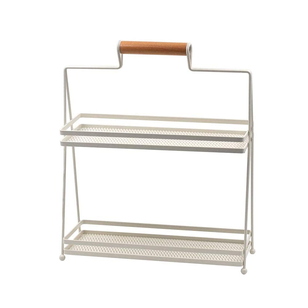 Étagère de rangement sur pied multi-usage pour épices et cosmétiques