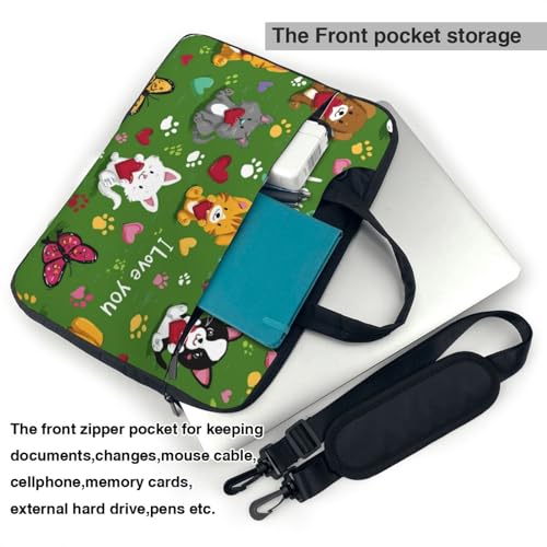Bolso para portátil impermeable tipo maletín 14 pulgadas miniatura 5