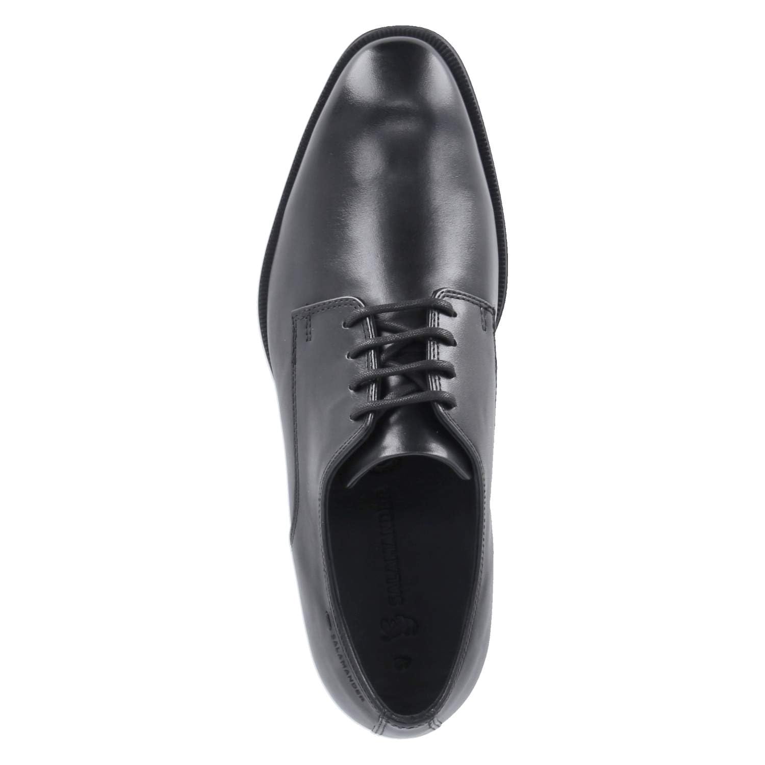 Salamander E11AUU011000-1000 Chaussures d'affaires en cuir lisse pour homme Noir Pointure 40