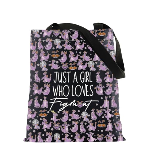 Sac fourre-tout dragon violet résistant pour transporter vos livres