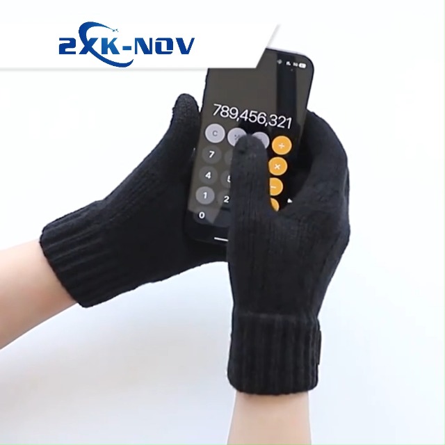 ineepor Alpaca Handschoenen Heren Vrouwen Winter Gebreide Handschoenen Thermo Warme Wollen Handschoenen Touchscreen Wanten Grip Zacht Antislip Flexibel