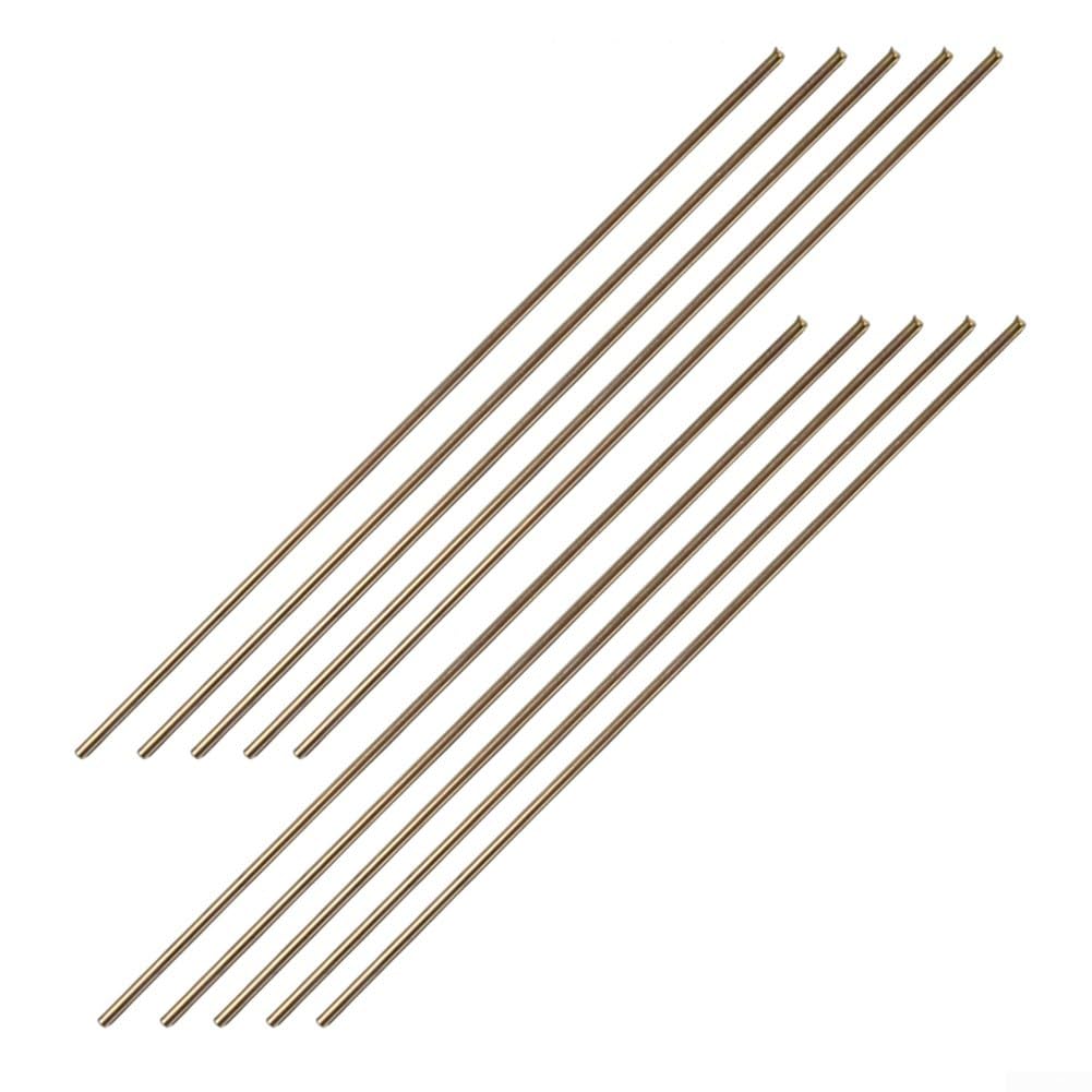 25 aste per brasatura da 250 mm con caratteristiche di flusso ottimali per saldatura ossiacetilene su leghe di rame (2,0 mm)