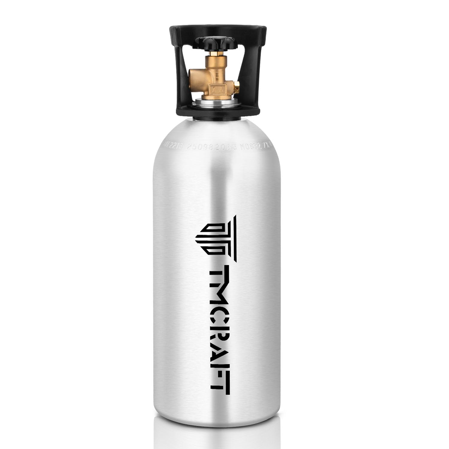 TMCRAFT 33 Cu.Ft Nitrogen Cylinder, High-Strength Aluminum Alloy Inert Gas Tank, DOT Approved Gas Tank with CGA-580 Valve (Ships Empty)