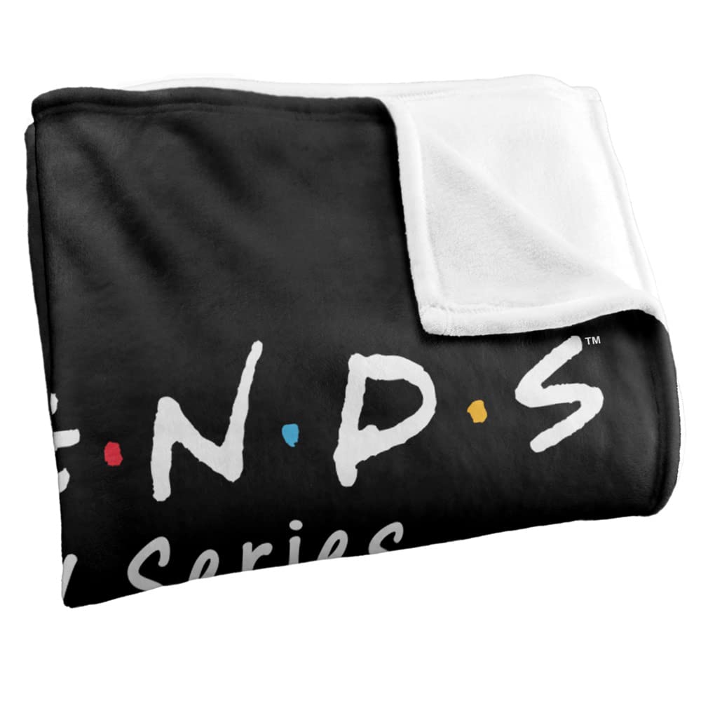 FRIENDS Silky Touch super miękki koc narzuta, 152 x 127 cm