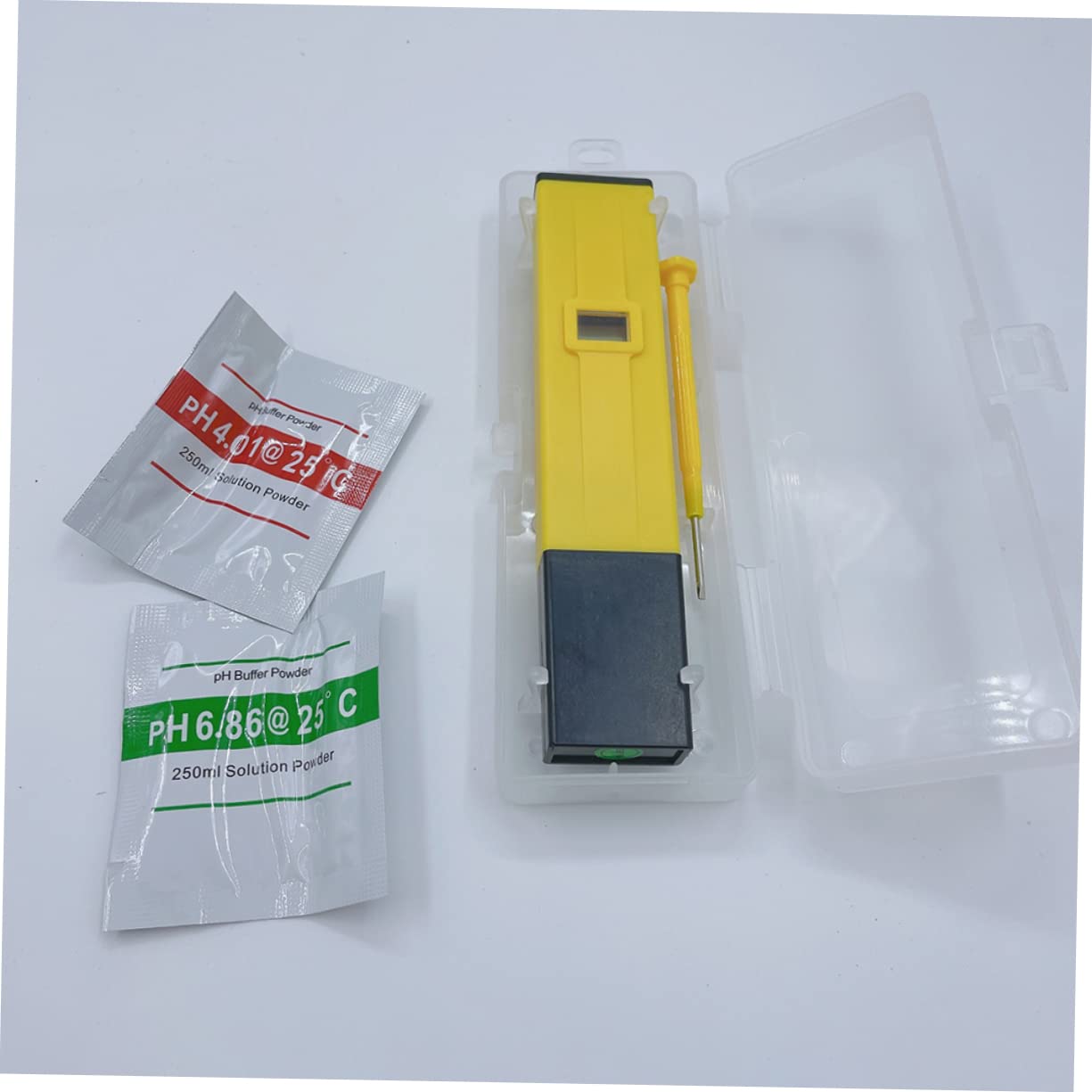 SOLUSTRE 60pièces Kit De Poudre Étalonnage Ph Tampon Ph Pour Aquariums Piscines Et Eau Potable