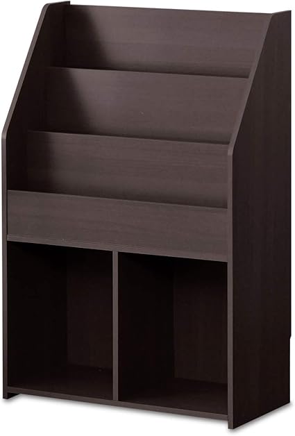 オンラインショップ】 マガジンラック 木目鏡面仕上げ 本棚 絵本ラック