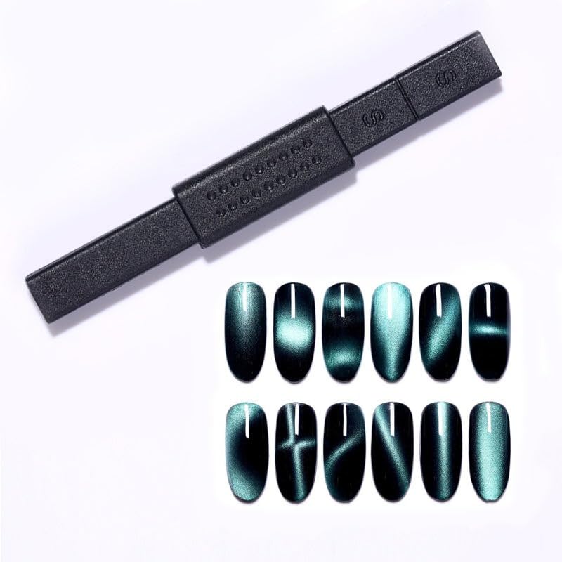 KIRA 3D Nail Art Cat Eye Gel Magnetic With Double-Head Magnet Flower Pen DIY Manicure Design Nail Art Polish Tools-image-12