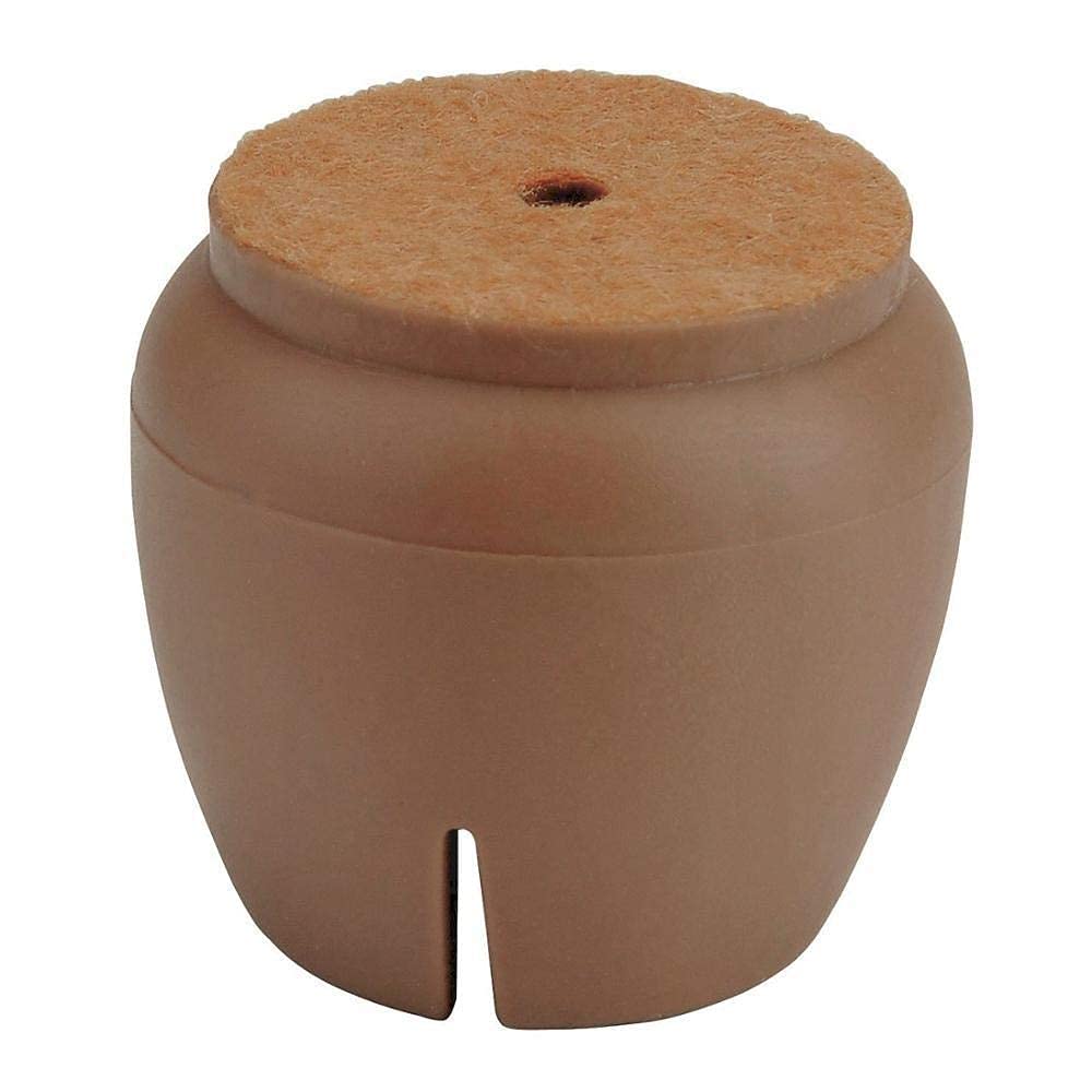 Tapas protectoras for patas de sillas, 16 piezas Tapas for patas de sillas Redondas de silicona marrón Mesa Muebles Pies de patas Cubiertas de puntas Almohadillas de fieltro for evitar rayones Protect