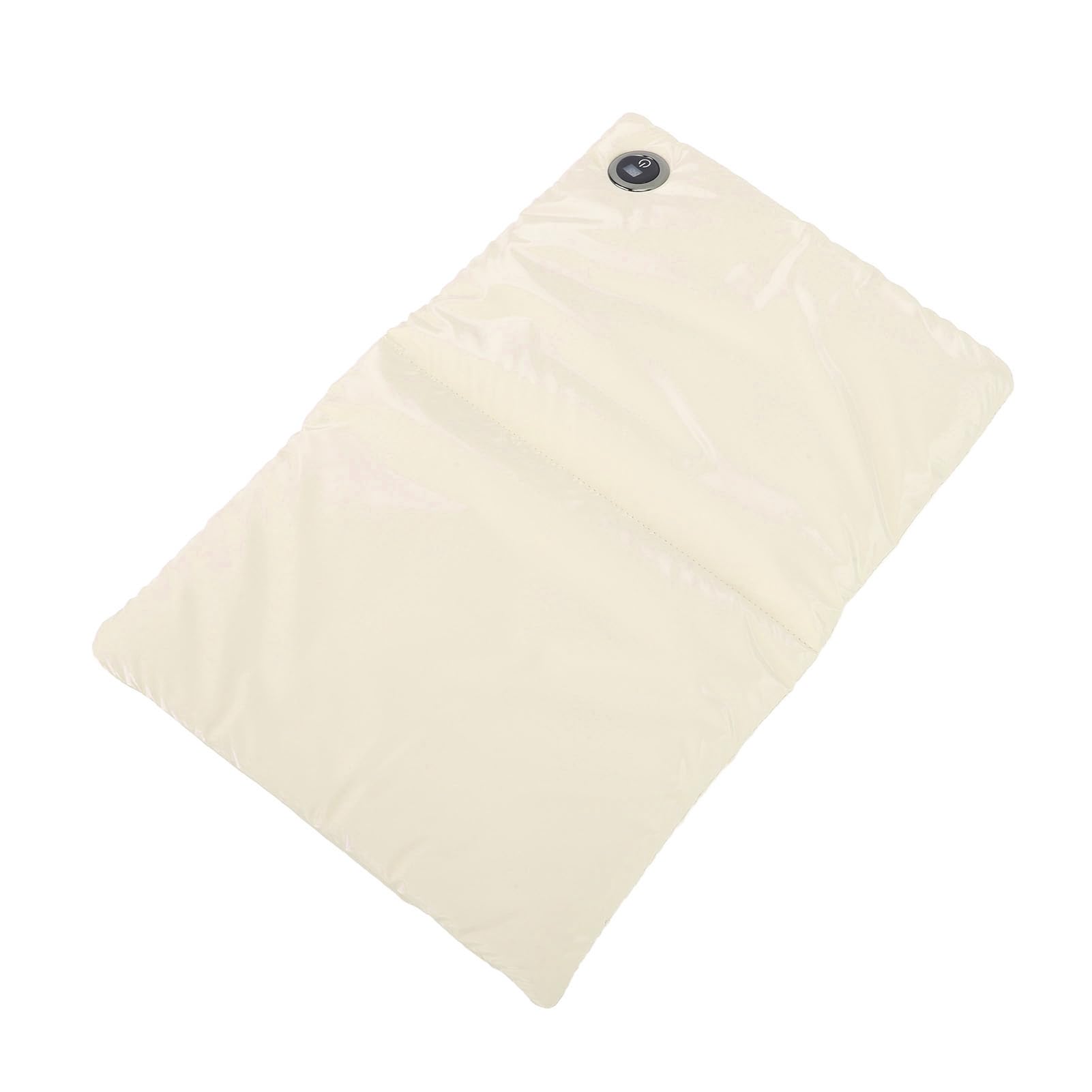 Calentadores de manos con calefacción de grafeno, bolsa calentadora de manos con carga USB, 3 niveles de temperatura, lavable, calefacción de doble cara para invierno (Amarillo claro)