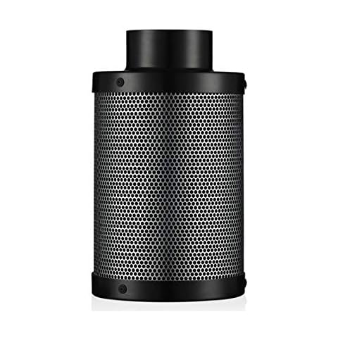 Senua Professional Odour Control Air Carbon Filter Air Scrubber with Activated Charcoal 4", 5", 6" for Hydroponic Plants Grow Tent & Inline Duct Fan (4"/100mm) Cover