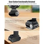 Headphone Stand Compatible with SteelSeries Arctis Nova Pro Wireless Headsets with Dock for Wireless Base Station - Image 5