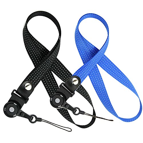 ネックストラップ oumino IDカードホルダー スマホ 兼用 首掛けストラップ 3WAY iPhone リングストラップ 脱着式 IDカード/携帯/カメラ/鍵 適用 ホルダー ハンドストラップ 吊下げひも