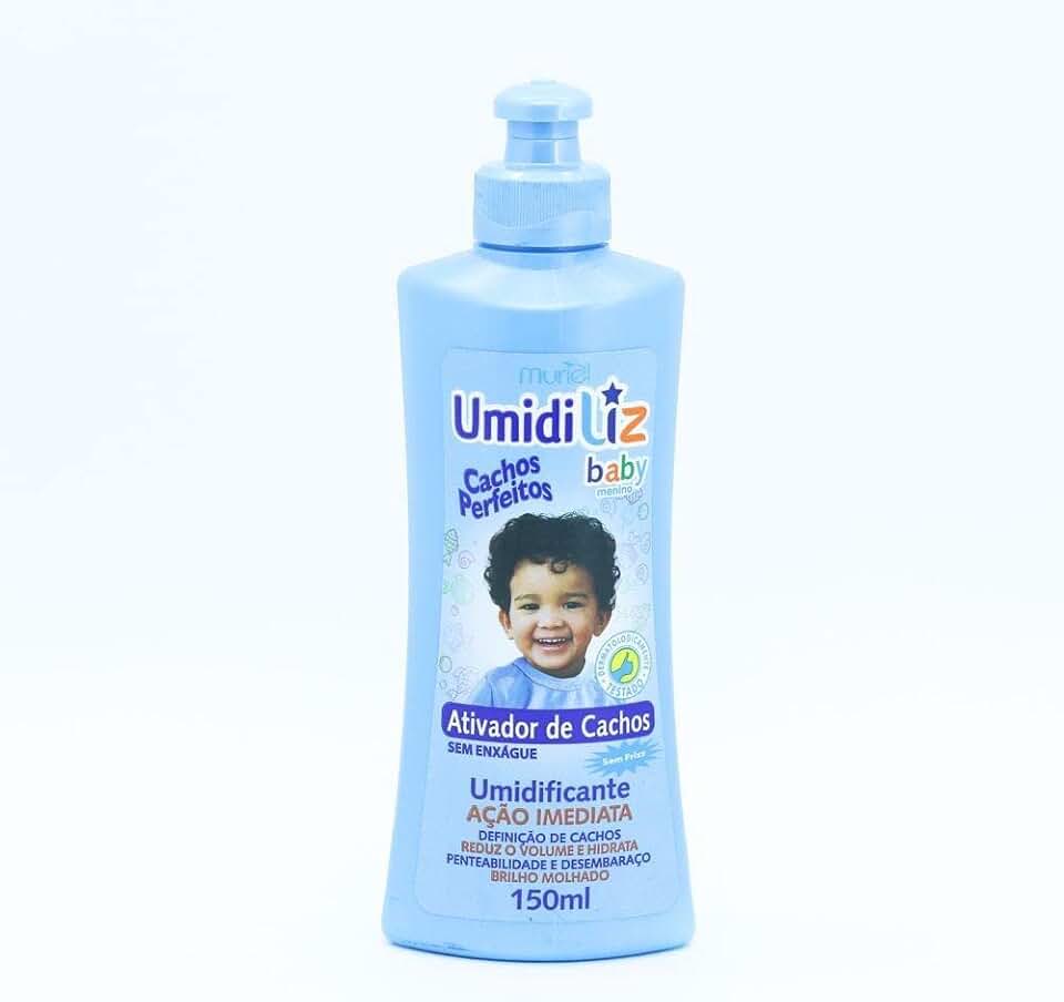 Ativador de Cachos Umidiliz Baby Menino 150Ml, Muriel, Muriel