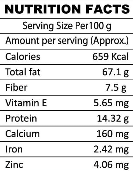 Image of Krishival Nuts Premium Brazil Nuts| 250g Pack of 1| Best for Cholesterol Control | 100% Natural | Rich in Selenium & Iron